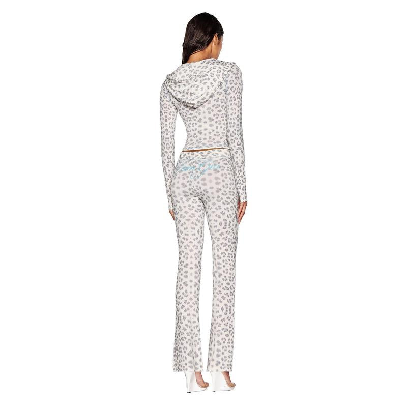 BLARE TRACKPANT - SNOW LEOPARD : WINTER WILD CARD
