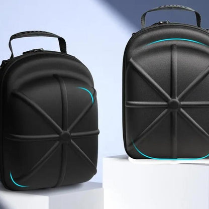 Hard Shell Hat Storage Case, Portable Travel Organizer for Baseball Caps, Durable Camo Design Holds 6+ Caps