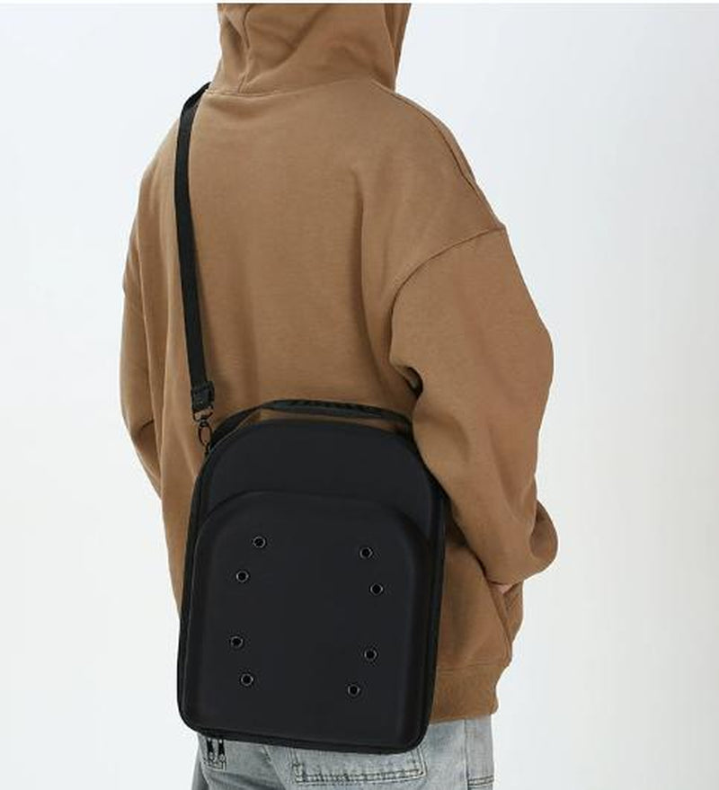 Hard Shell Hat Storage Case, Portable Travel Organizer for Baseball Caps, Durable Camo Design Holds 6+ Caps