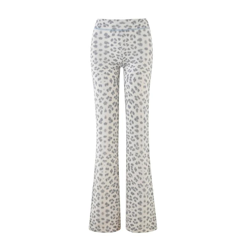 BLARE TRACKPANT - SNOW LEOPARD : WINTER WILD CARD