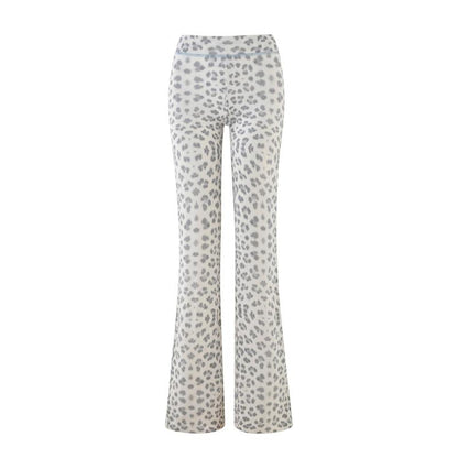 BLARE TRACKPANT - SNOW LEOPARD : WINTER WILD CARD
