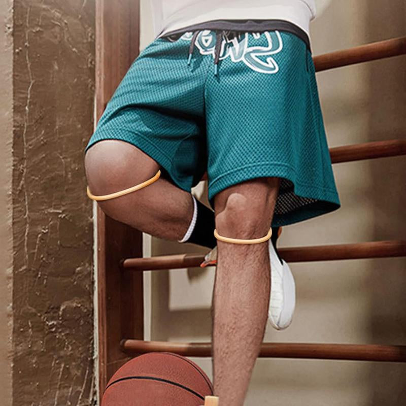 Fine Patella Tendon Knee Strap for Knee Pain Relief, Basketball Patella Tendon Knee Brace, Silicone Band Knee Brace Protection for Working Out