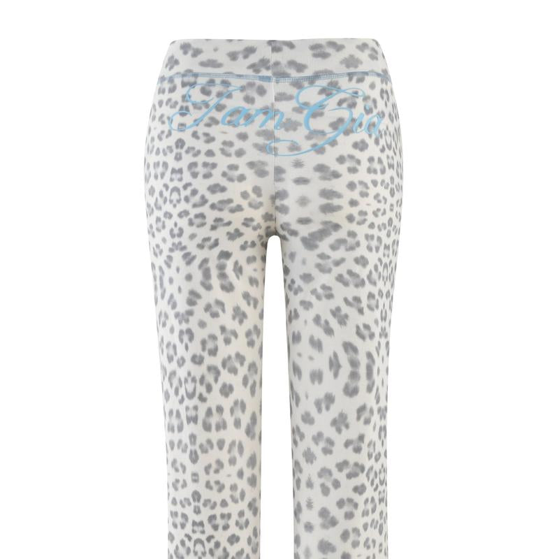 BLARE TRACKPANT - SNOW LEOPARD : WINTER WILD CARD