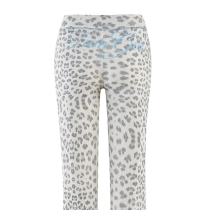 BLARE TRACKPANT - SNOW LEOPARD : WINTER WILD CARD