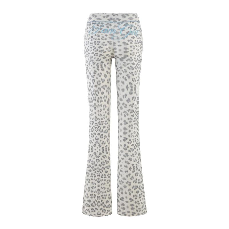 BLARE TRACKPANT - SNOW LEOPARD : WINTER WILD CARD