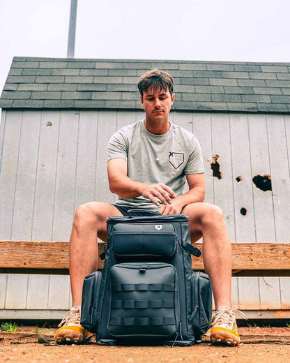 PITCHERS ONLY Shove Day Bag - Pitching Bag with Versatile Design, Comfortable Straps, Baseball Bag